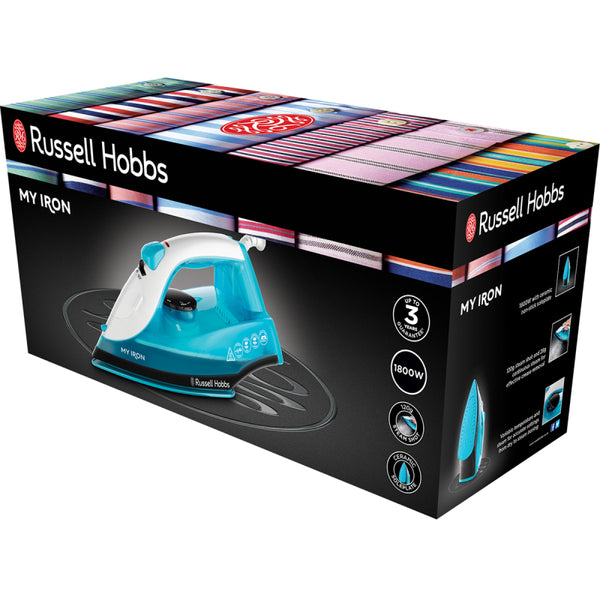 Russell Hobbs My Iron Traditional Iron 2400W - Blue/White -  25580