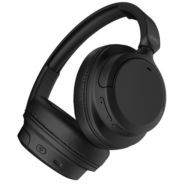 JVC Active Noise Cancelling Wireless Earphones - Black - HA-S75N-B