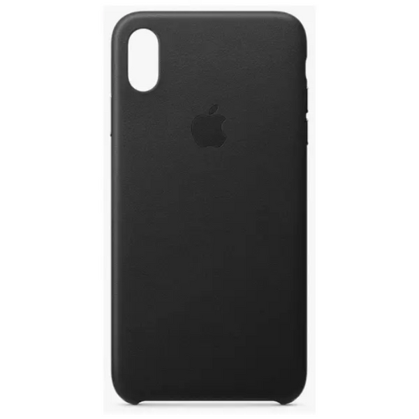Apple Leather Case for Apple iPhone XS Max - Black - MRWT2ZM/A