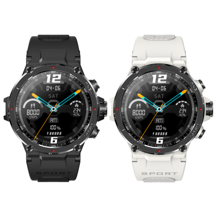 Veho F1S Kuzo Sports Touch Screen Smart Watch With Up To 15 Days Charg