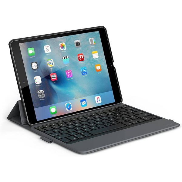 Zagg Messenger Folio Non-Backlit Case with Keyboard for Apple iPad Pro 9.7" - Black - ID8MBN-BB0