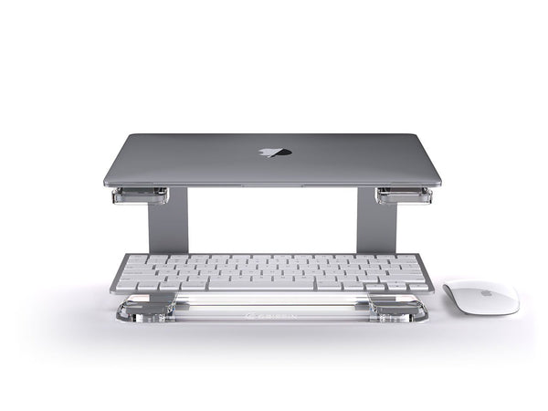 Griffin Elevator Desktop Stand for PC, Laptop & Macbook - Space Grey - GC42029