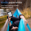 Kindle Paperwhite (7th Gen) E-Reader with Ads | 6” Display, Built-in Light, Wi-Fi - Black - B00QJDO0QC (Refurbished)