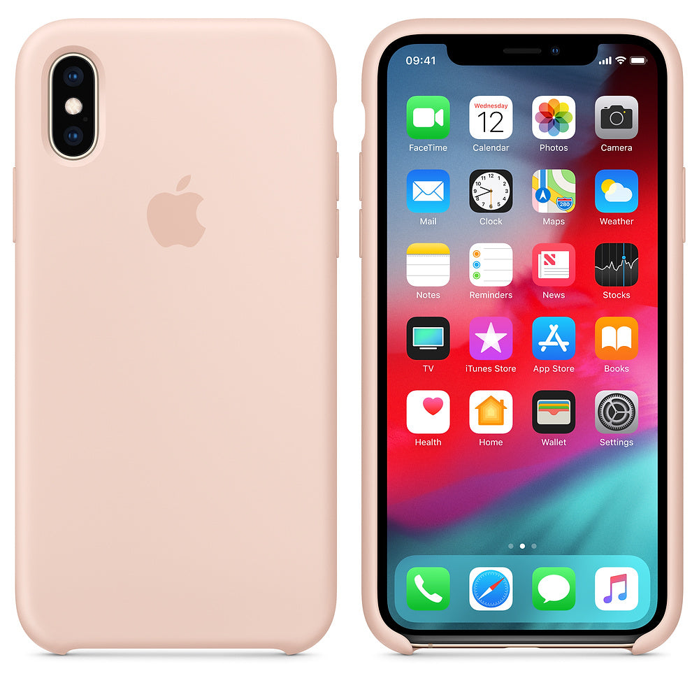 Apple Silicone Case Cover for Apple iPhone XS Max Pink MTFD2ZM A