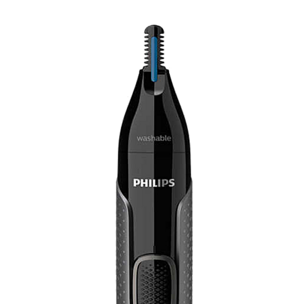 Philips Nose, Ear and Eyebrow Hair Trimmer with Protective Guard System | Battery Operated - NT3650/16