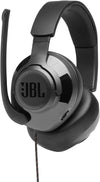 JBL Quantum 300 Wired On-Ear Gaming Headset with Microphone | Multi-Platform Compatible - Black - JBLQUANTUM300BLK
