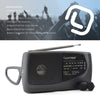 Lloytron ‘Sports’ 3 Band Personal Sports Radio with Earphones | Integral Carry Handle | Battery Powered - Black - N736 / N3201