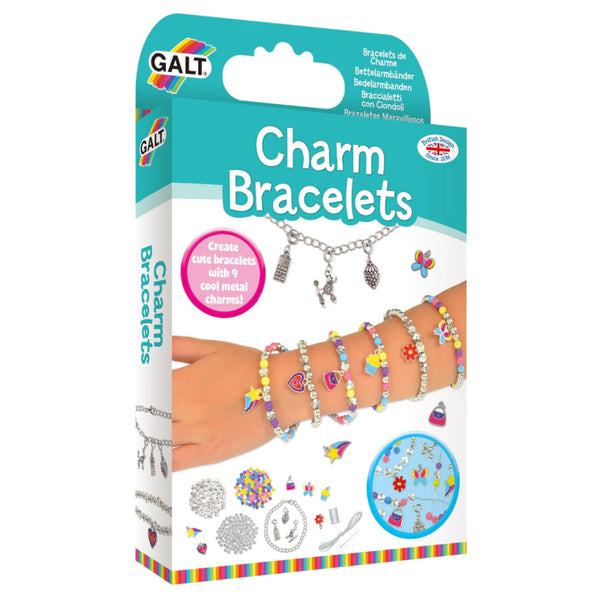 Galt Charm Bracelets Craft Kit For Kids With Metal Charms - 1003262