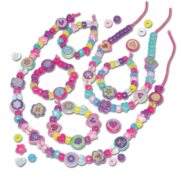 Galt Sparkle Jewellery Craft Kit For Kids With 185 Beads - 1003295