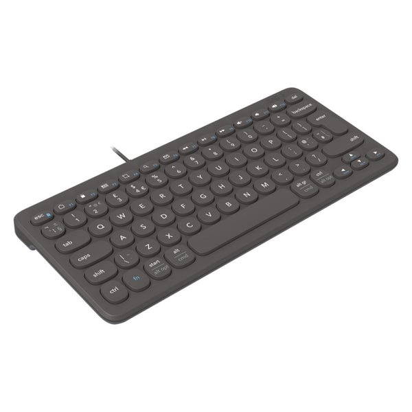 ZAGG Connect Type-C 12-inch Wired Keyboard - Black - 103211036