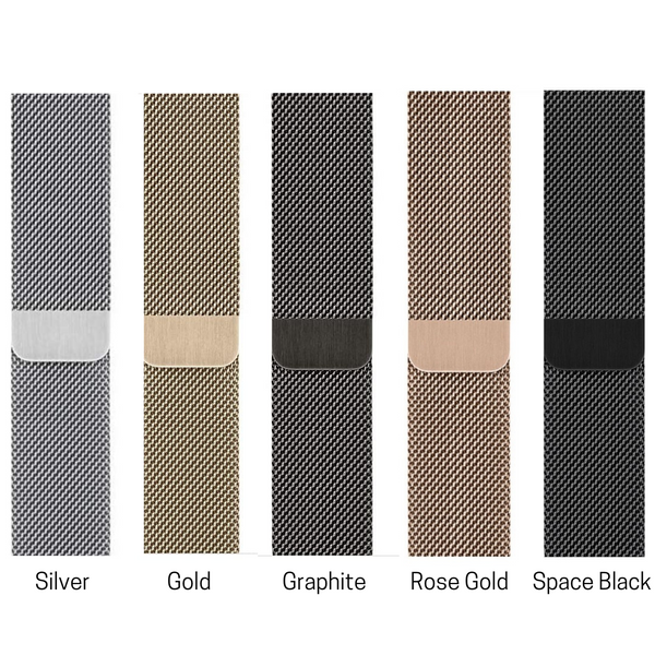 Apple Milanese Loop Watch Strap | All Case Sizes - 5 Colours