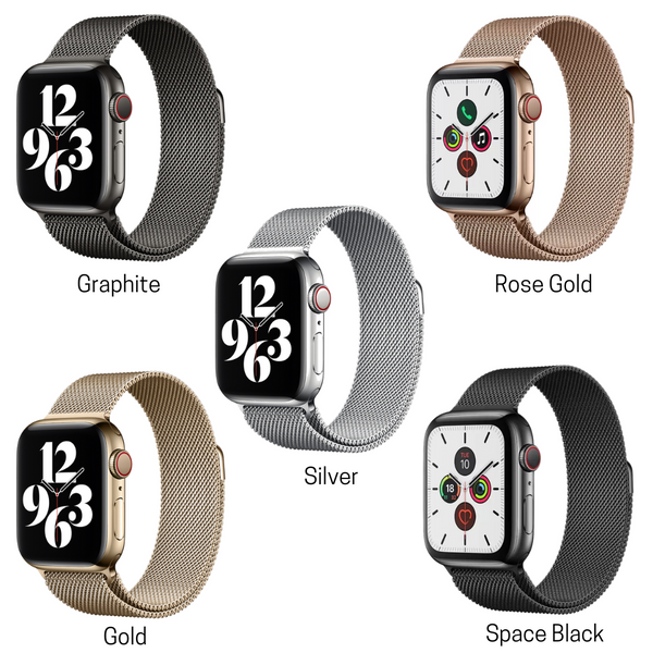 Apple Milanese Loop Watch Strap | All Case Sizes - 5 Colours