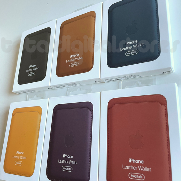 Apple Leather Wallet Accessory with MagSafe for iPhone 14 / 13 / 12 series (1st Gen - without FindMy)