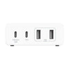 Belkin 108W GaN USB Fast Charging Station for Multiple Devices | 2 USB-C, 2 USB-A Ports - White