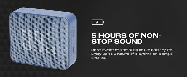 JBL GO Essential 2, Portable Bluetooth Speaker, Up to 5 Hours of Battery Life