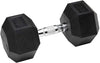 Hex Dumbbells at Home Weights for Strength Training | Iron, Rubber, Non-Slip