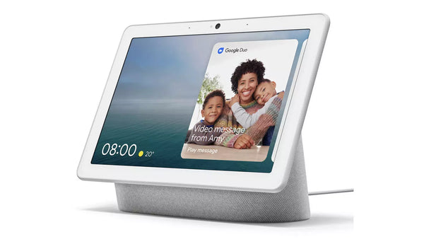 Google Nest Home Hub Max 10" Display Smart Speaker Device - Chalk - GA00426-GB