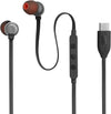 JBL Tune 310C Wired In-Ear Headphones with Microphone and USB-C Port