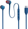 JBL Tune 310C Wired In-Ear Headphones with Microphone and USB-C Port