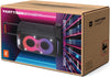 JBL Partybox Stage 320, Portable Bluetooth Party Speaker with Wheels and Telescopic Handle - Black