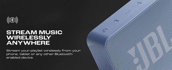 JBL GO Essential 2, Portable Bluetooth Speaker, Up to 5 Hours of Battery Life
