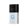 Ring Video Doorbell 3 PLUS | 1080p HD Video, Advanced Motion Detection & Pre-Roll Feature - Satin Nickel - B07W7W776T [PLUS]
