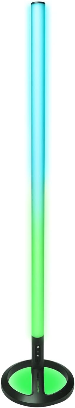 JBL PartyLight Stick | Portable Bluetooth Party Light Bar for PartyBox Speakers, 360° RGB LED, 8h Battery