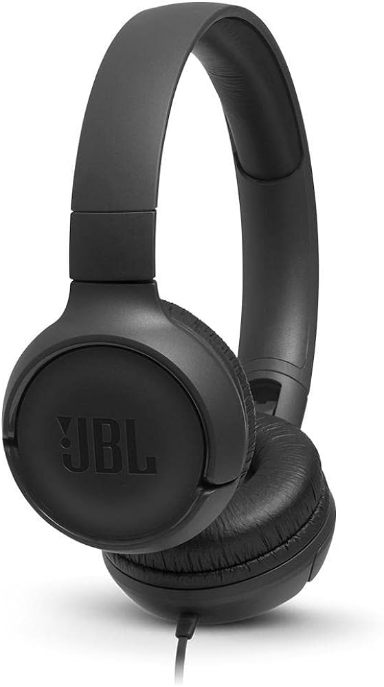 JBL Tune 500 Wired On-Ear Lightweight Headphones with Microphone
