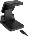 Groov-e Asteria 4-in-1 Wireless Charging Station with Alarm Clock - Black - GVWC09BK