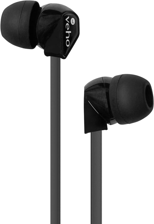Veho Z-1 Wired Noise Isolating In Ear Earphones - Grey - VEP-003-Z1-G