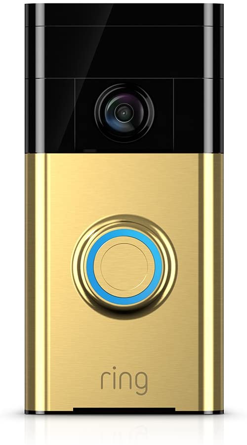 Ring Video Doorbell 720P Camera WiFi Motion, Two Way Audio Monitor 1st Gen - 3 Colours (Grade A: Return)