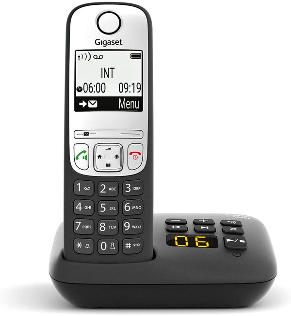 Gigaset A690A Cordless DECT Home Telephone with Answering Machine - Single, Duo or Trio