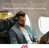 JVC Hybrid Active Noise Cancelling Wireless Earphones - Black - HA-S95N-B