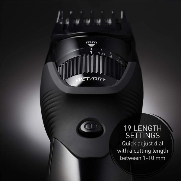 Panasonic Wet/Dry Rechargeable Beard Trimmer - Black - ERGB42K