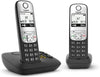 Gigaset A690A Cordless DECT Home Telephone with Answering Machine - Single, Duo or Trio