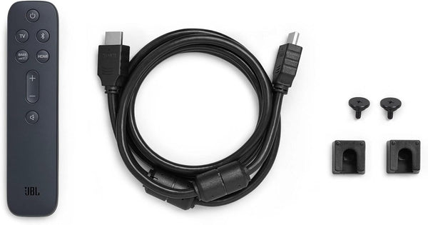 JBL SoundBar 2.1 Deep Bass MK2 Television Speaker for Home Entertainment Sound System, Sleek and Compact Design - Black