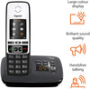 Gigaset C190A Premium Cordless Home Phone with Answer Machine and Call Block - Single, Duo & Trio