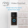 Ring Video Doorbell 720P Camera WiFi Motion, Two Way Audio Monitor 1st Gen - 3 Colours (Grade A: Return)