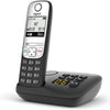 Gigaset A690A Cordless DECT Home Telephone with Answering Machine - Single, Duo or Trio