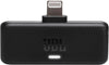 JBL Quantum Stream Wireless Wearable Streaming Microphone with Lightning Dongle for Apple Devices, 24 Hours of Recording Time - Black