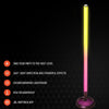 JBL PartyLight Stick | Portable Bluetooth Party Light Bar for PartyBox Speakers, 360° RGB LED, 8h Battery