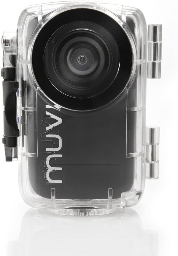 Veho Muvi HD Waterproof Case - Black/Clear - VCC-A010-WPC