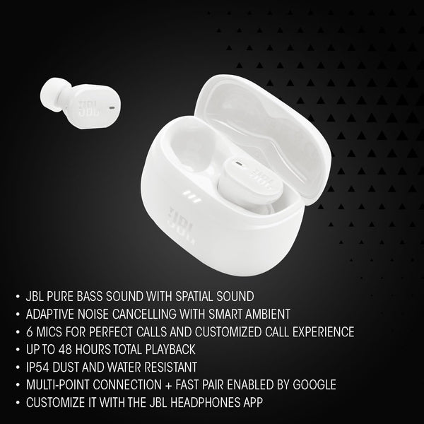 JBL Tune Buds 2 | Wireless Noise Cancelling Bluetooth Earbuds
