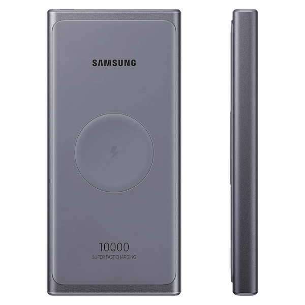 Samsung 10,000mAh Power Bank with Dual USB-C Ports and USB-C Cable - Grey - EB-U3300XJEGEU