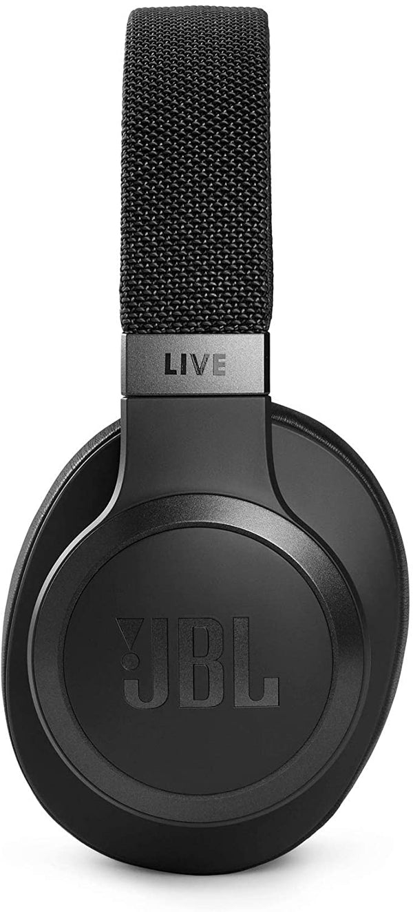 JBL Live 660NC Wireless Over Ear Bluetooth Headphones with Active Noise Cancelling - Black