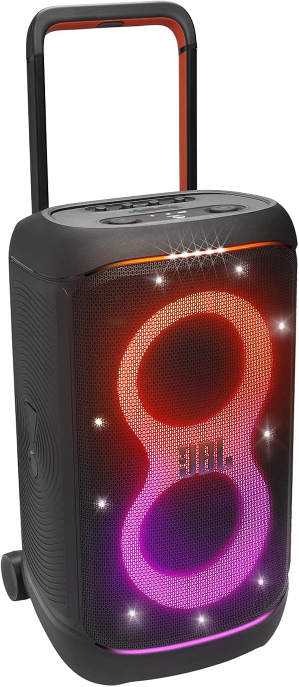 JBL Partybox 520, Wireless Bluetooth Party Speaker, 15H Playtime, IPX4 Splashproof - Black