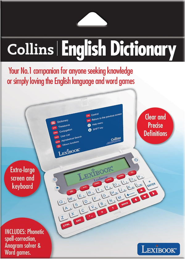 Lexibook Collins English Electronic Dictionary with Thesaurus - D860EN