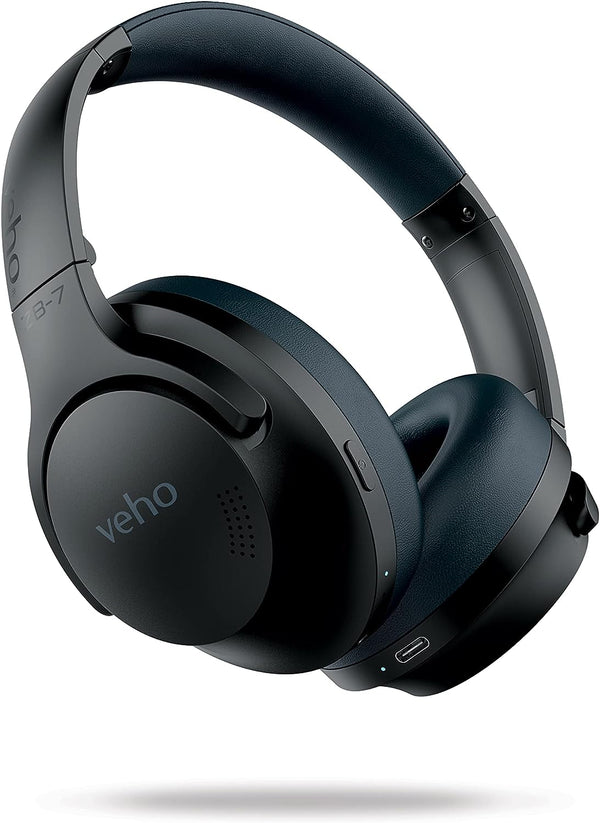 Veho ZB-7 Wireless Active Noise Cancelling Headphones 5.0 Bluetooth - Black - VEP-024-ZB7-B