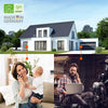 Gigaset AS405A Advanced Cordless Home Phone with Answer Machine and Call Block - Single, Duo & Trio