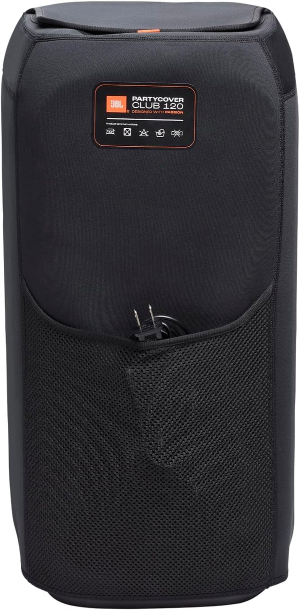 JBL PartyCover Protective Case for PartyBox Club 120 Speaker - Black
